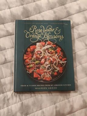 Rose Water & Orange Blossoms Hardcover Cookbook Classic RecipesLebanese Kitchen